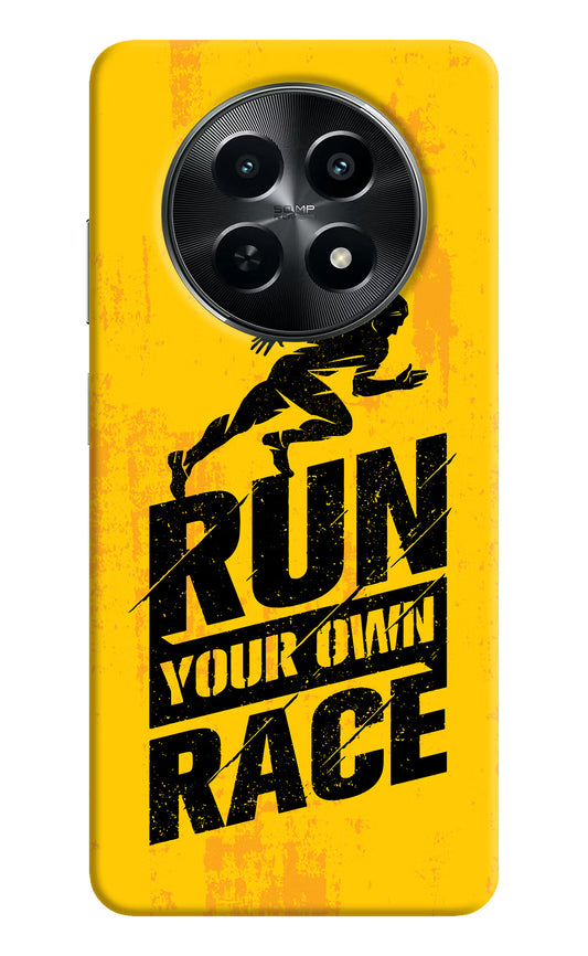 Run Your Own Race Realme C65 5G Hard Case Back Cover by Casekaro