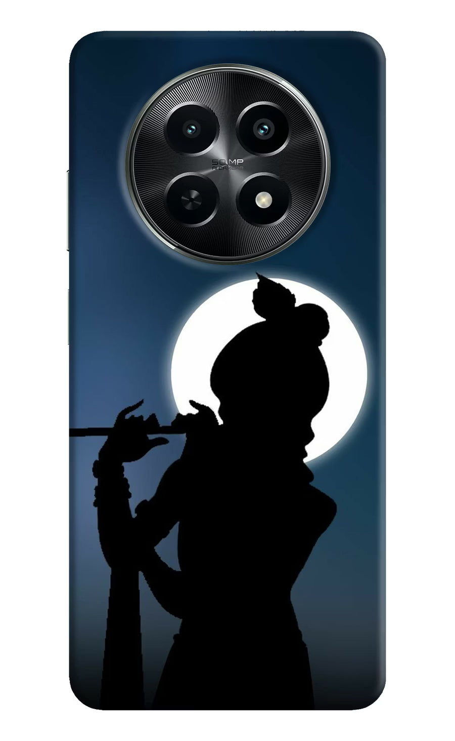 Shri Krishna Silhouette Realme C65 5G Back Cover, Hard case