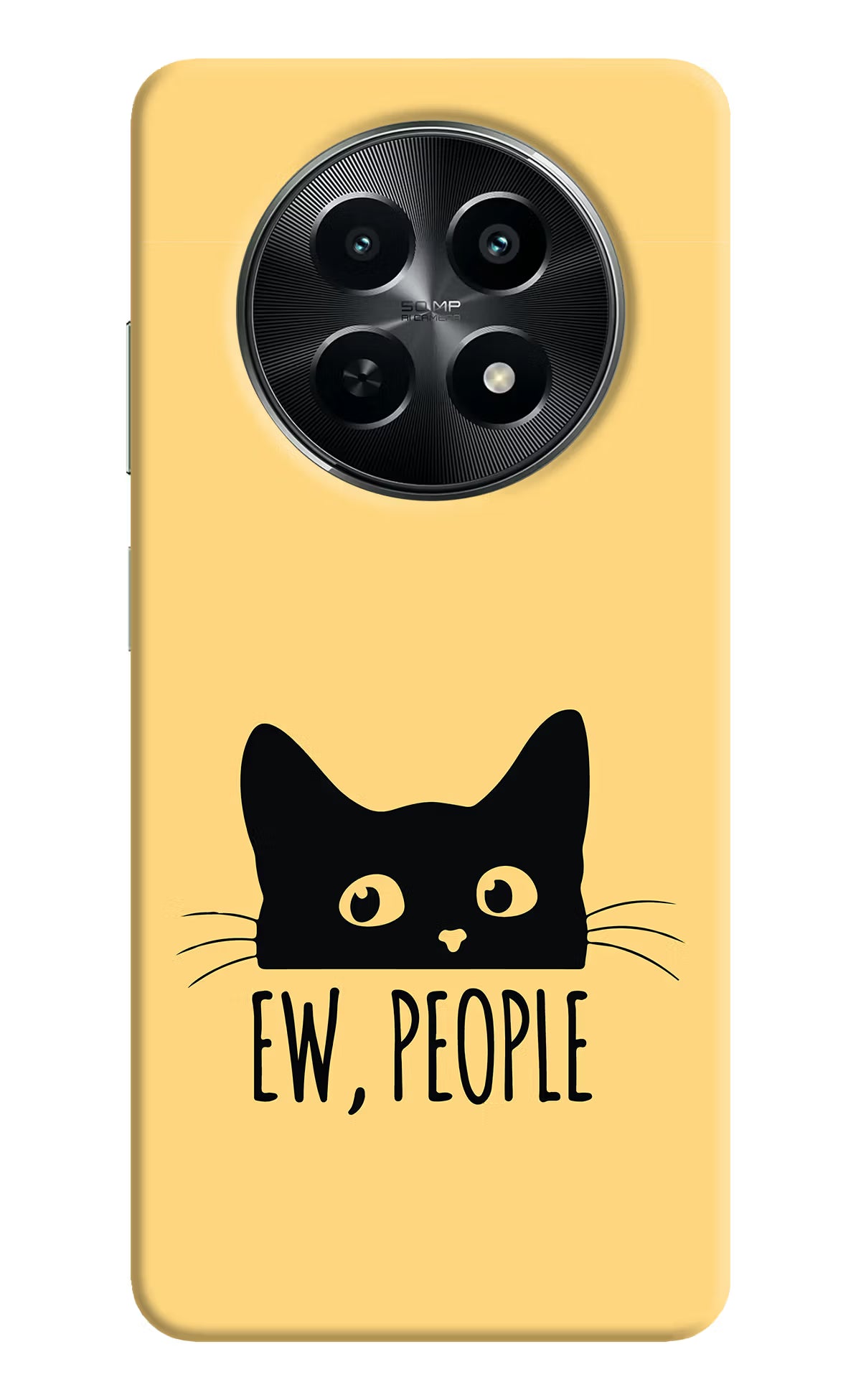 Ew People Catitude Realme C65 5G Hard Case Back Cover by Casekaro