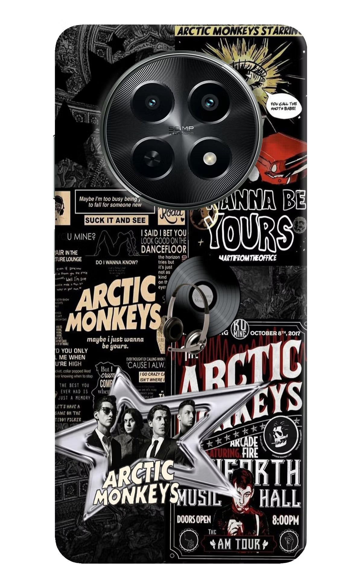 Arctic Monkeys Realme C65 5G Hard Case Back Cover by Casekaro
