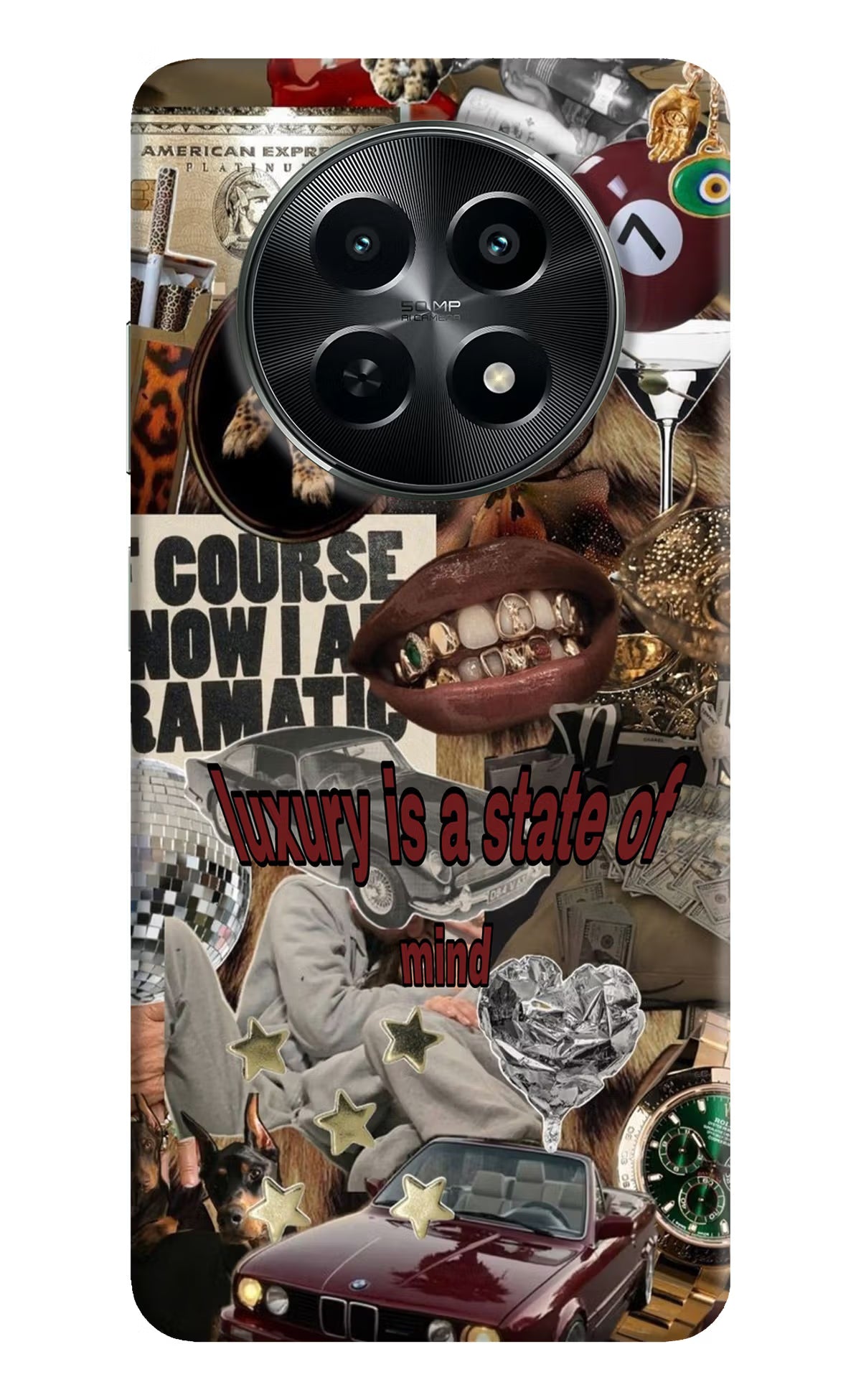 Luxury Realme C65 5G Hard Case Back Cover by Casekaro