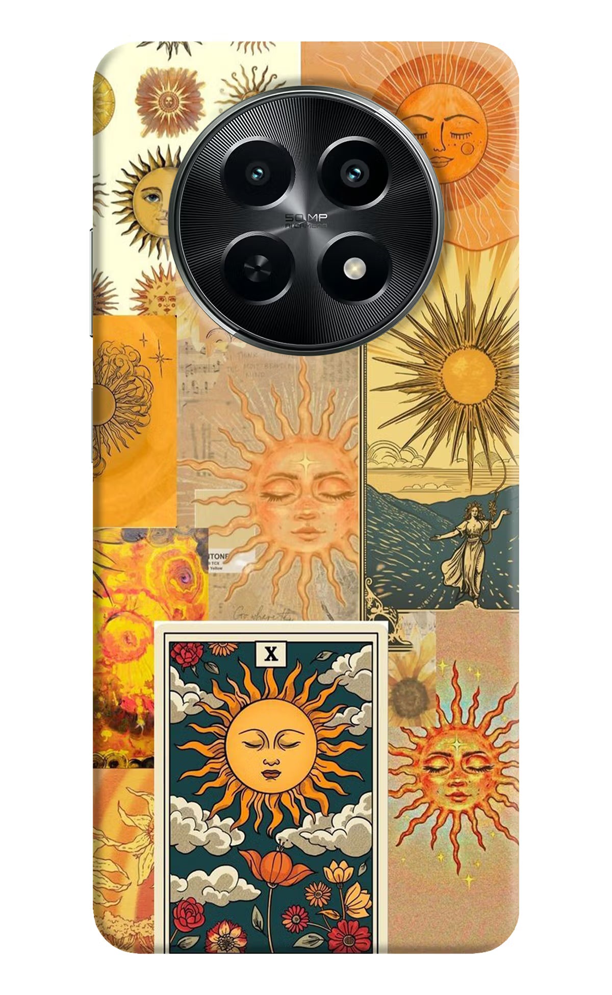 Sun Realme C65 5G Hard Case Back Cover by Casekaro