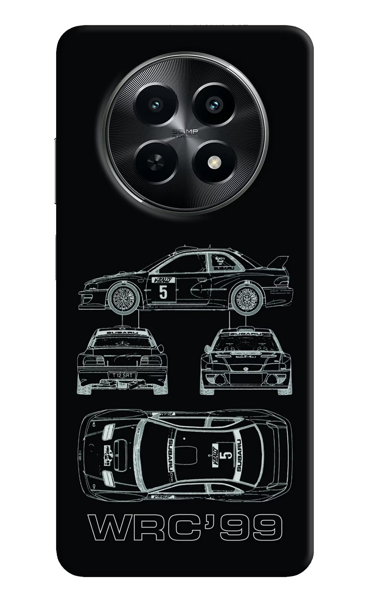 WRC'99 Realme C65 5G Hard Case Back Cover by Casekaro