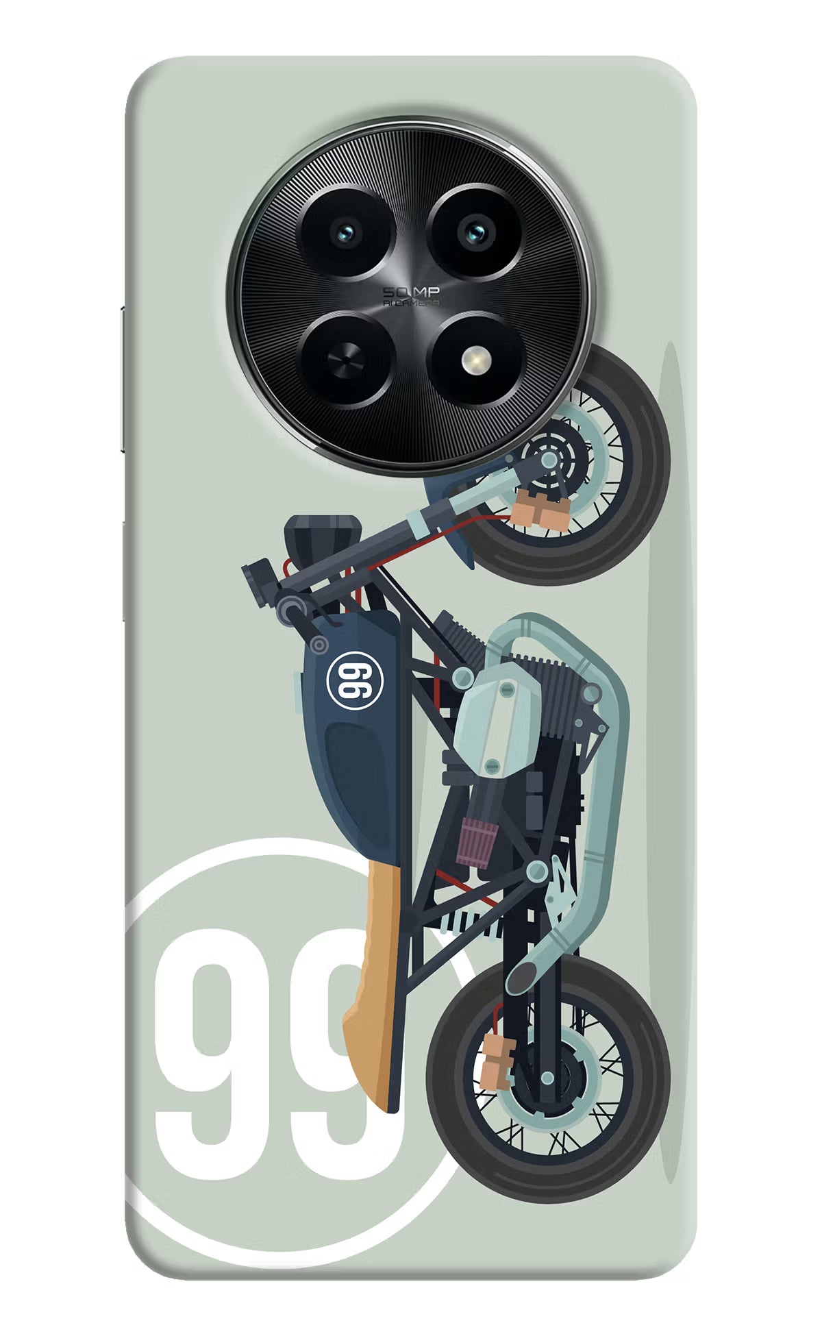 Classic Cafe Racer 99 Realme C65 5G Hard Case Back Cover by Casekaro