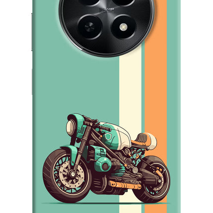 Striped Moto Drift Realme C65 5G Hard Case Back Cover by Casekaro
