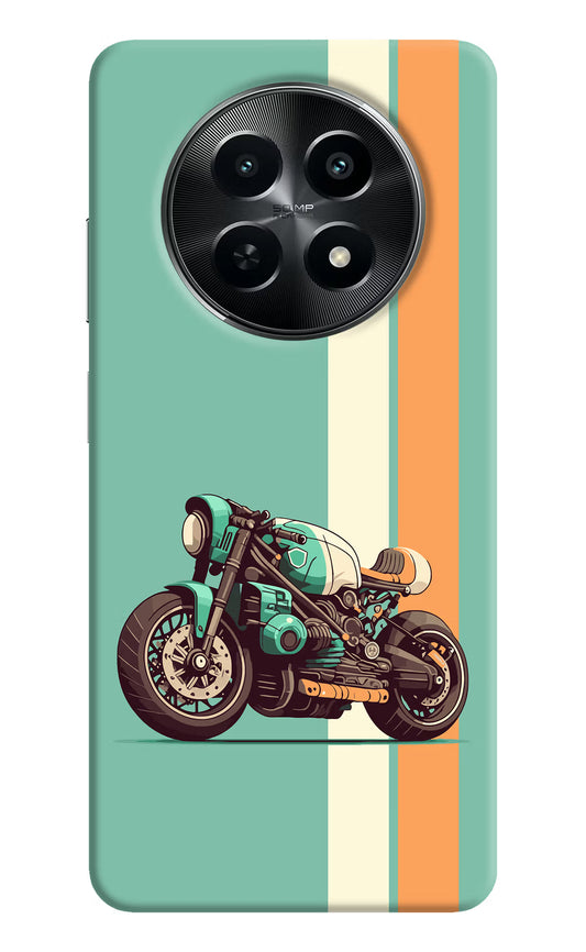 Striped Moto Drift Realme C65 5G Hard Case Back Cover by Casekaro