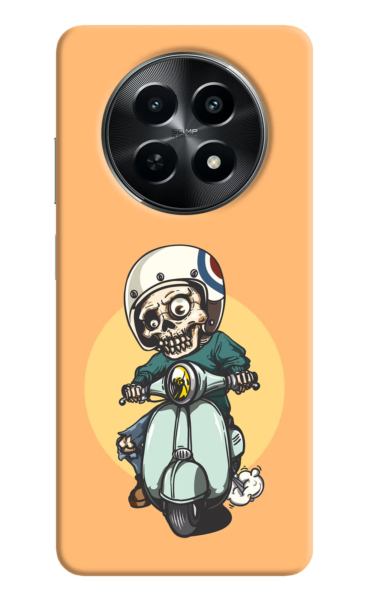 Undead Biker Realme C65 5G Hard Case Back Cover by Casekaro