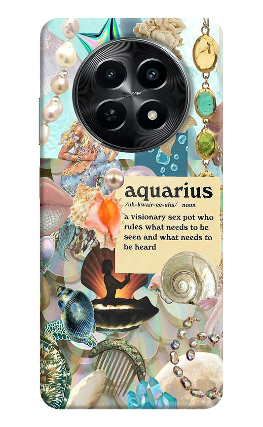Aquarius Zodiac Realme C65 5G Hard Case Back Cover by Casekaro