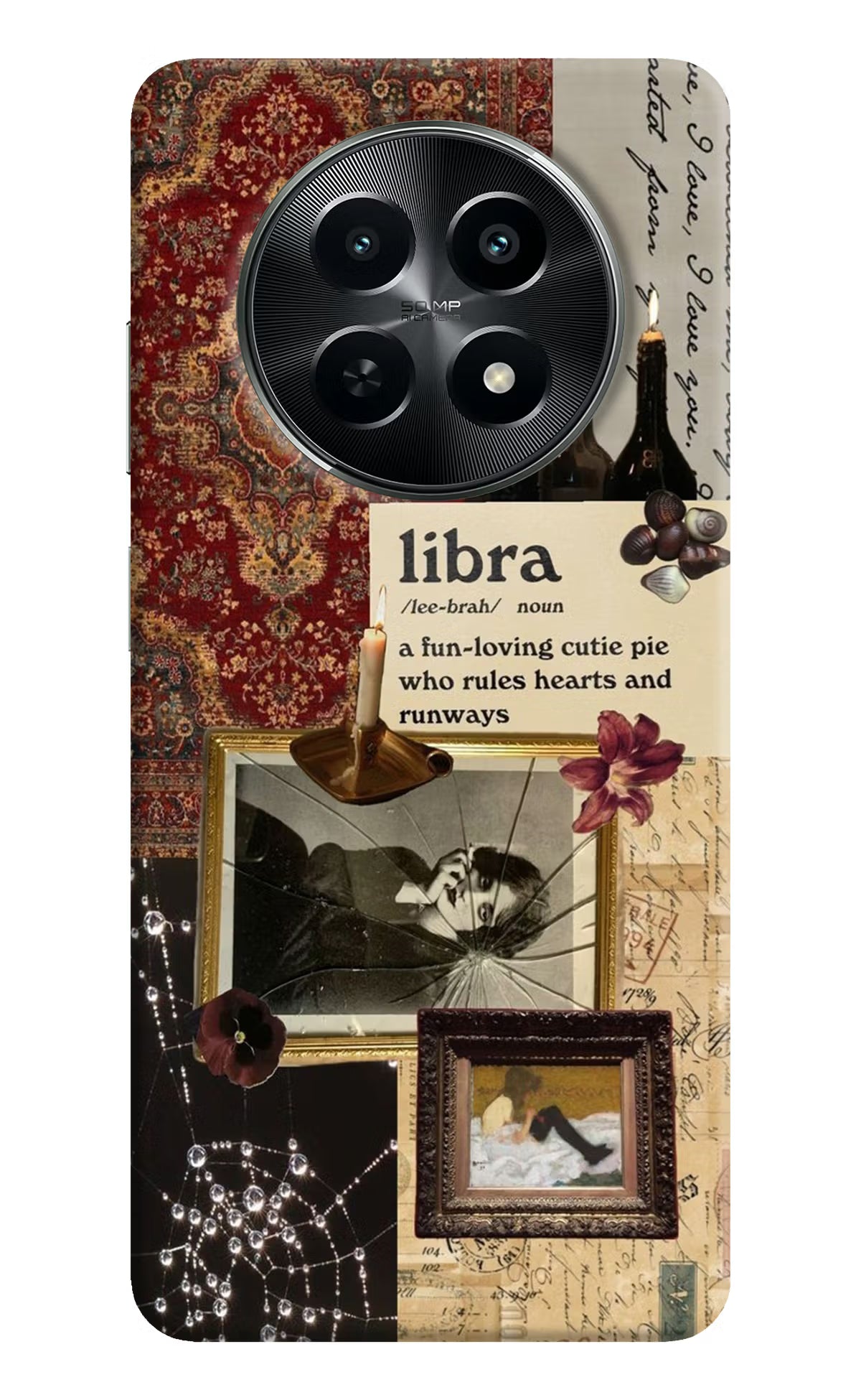 Libra Zodiac Realme C65 5G Hard Case Back Cover by Casekaro