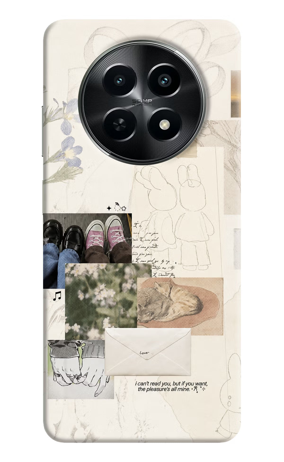 Soft Aesthetic Realme C65 5G Back Cover