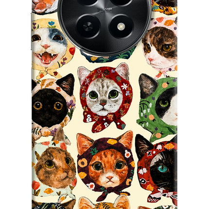 Cool Cat Realme C65 5G Hard Case Back Cover by Casekaro