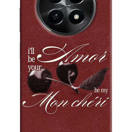 Velvet Cherry Realme C65 5G Hard Case Back Cover by Casekaro