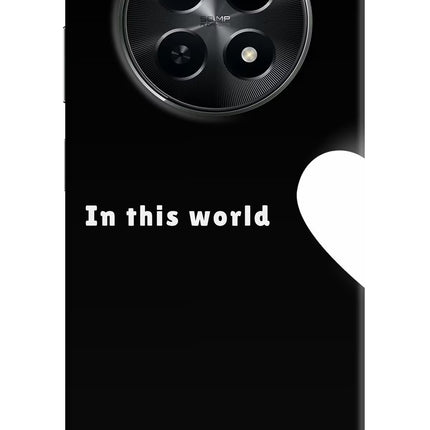This World Realme C65 5G Hard Case Back Cover by Casekaro