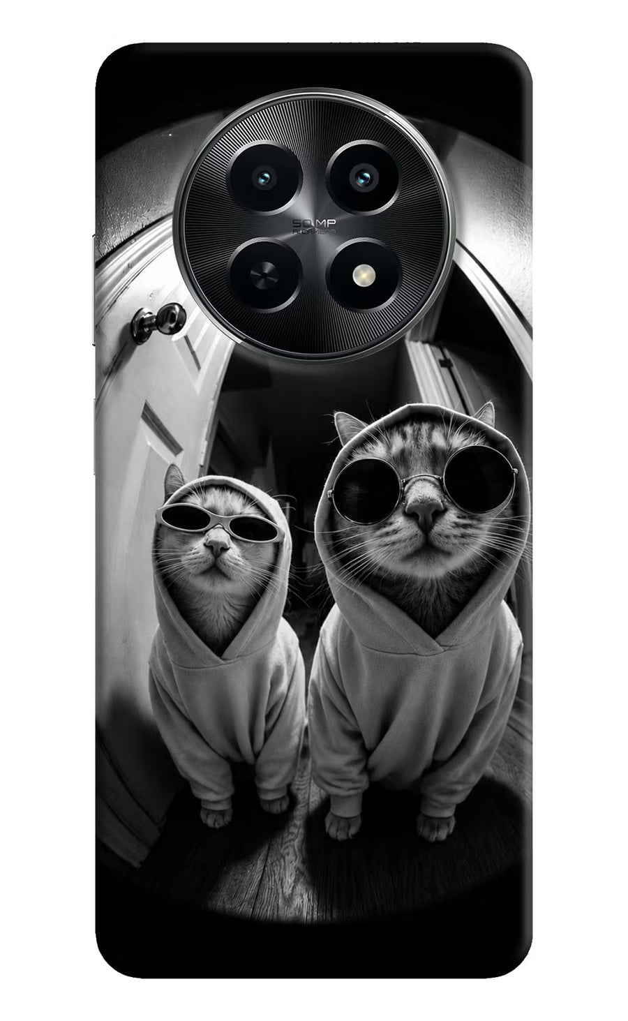 Hood Cats Realme C65 5G Back Cover, Hard case