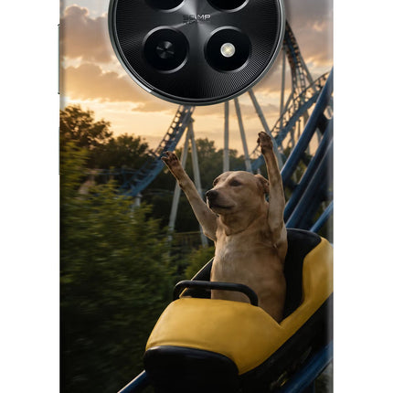 Rollercoaster Dog Realme C65 5G Hard Case Back Cover by Casekaro