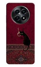 Midnight Cat Realme C65 5G Hard Case Back Cover by Casekaro