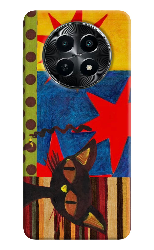 Pop Cat Realme C65 5G Hard Case Back Cover by Casekaro