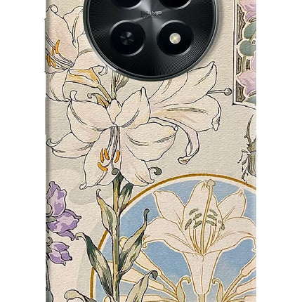 White Lily Realme C65 5G Hard Case Back Cover by Casekaro