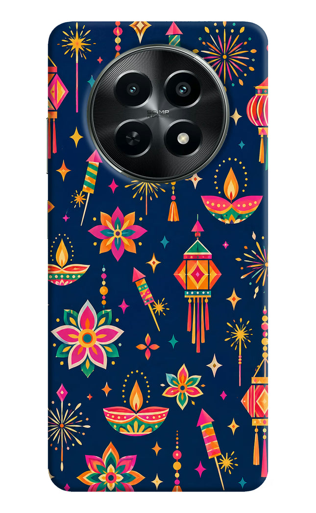 Festive Pop Realme C65 5G Hard Case Back Cover by Casekaro
