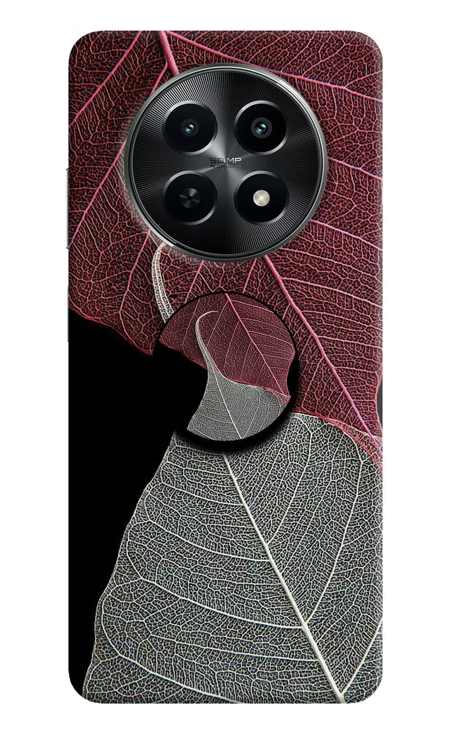 Leaf Pattern Realme C65 5G Pop Case by Casekaro