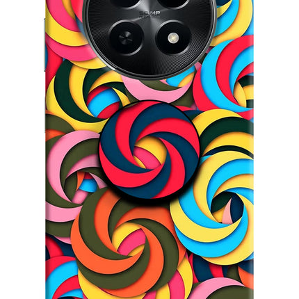 Spiral Pattern Realme C65 5G Pop Case by Casekaro