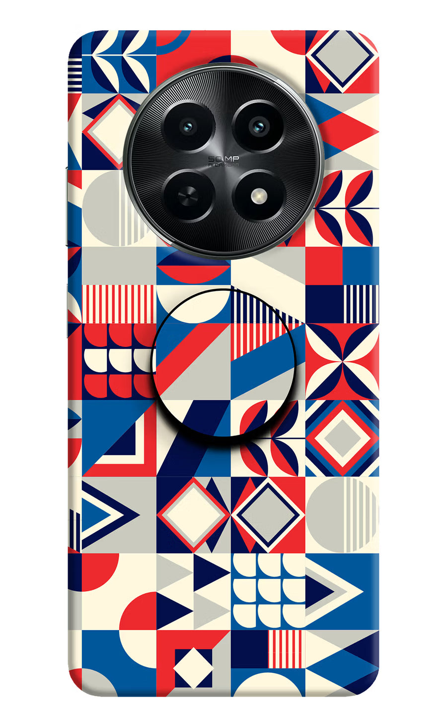 Colorful Pattern Realme C65 5G Pop Case, Hard case