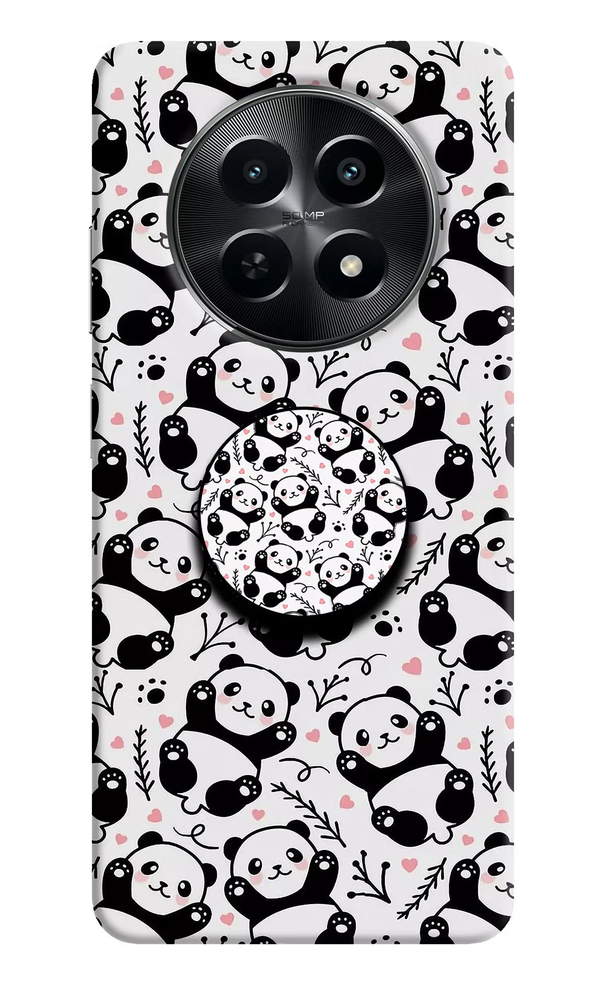 Cute Panda Realme C65 5G Pop Case by Casekaro