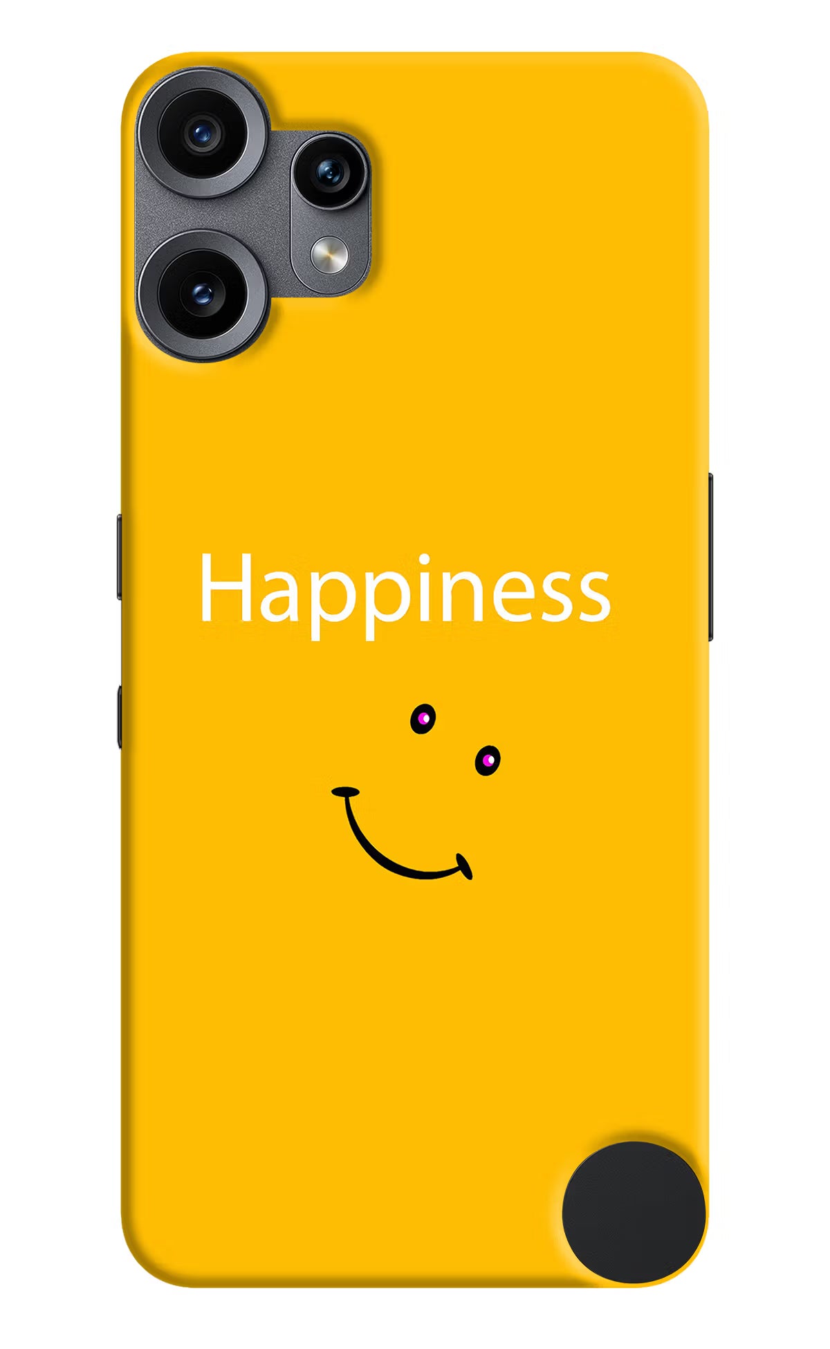 Happiness With Smiley CMF by Nothing Phone 2 Pro Back Cover