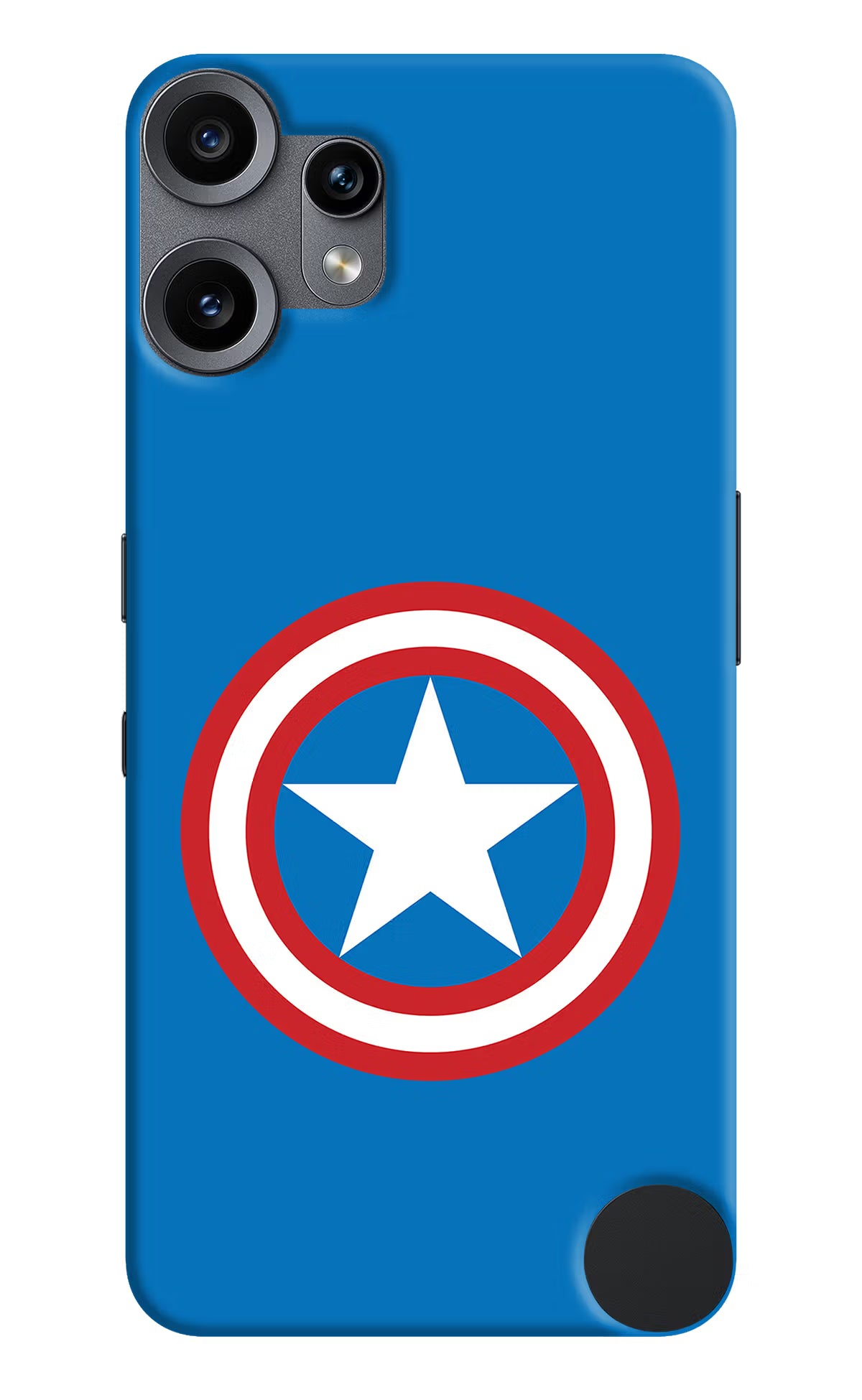 Captain America Logo CMF by Nothing Phone 2 Pro Back Cover