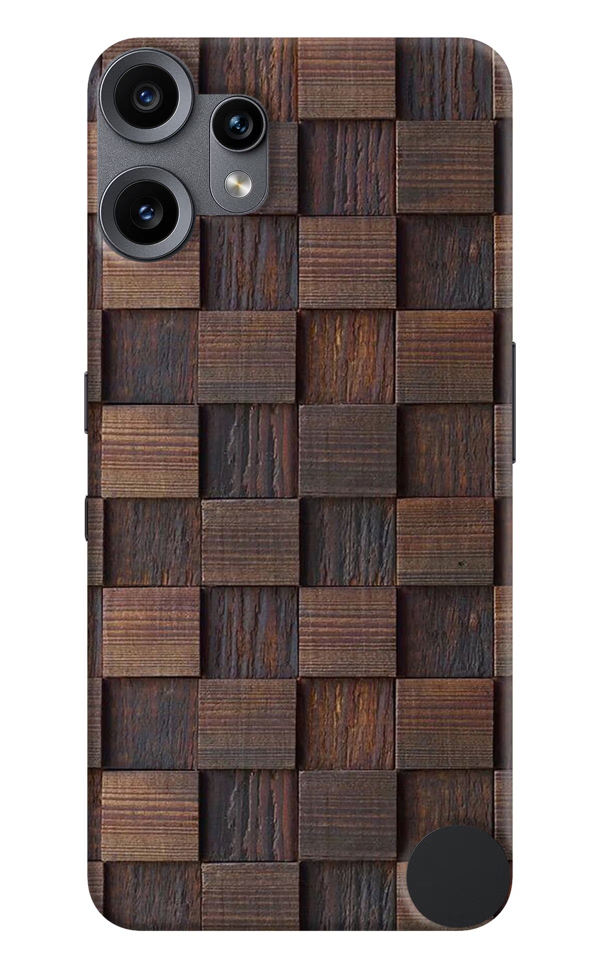 Wooden Cube Design CMF by Nothing Phone 2 Pro Back Cover