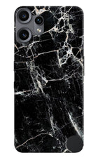Black Marble Texture CMF by Nothing Phone 2 Pro Hard Case Back Cover by Casekaro