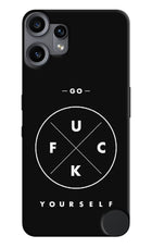 Go Fuck Yourself CMF by Nothing Phone 2 Pro Hard Case Back Cover by Casekaro