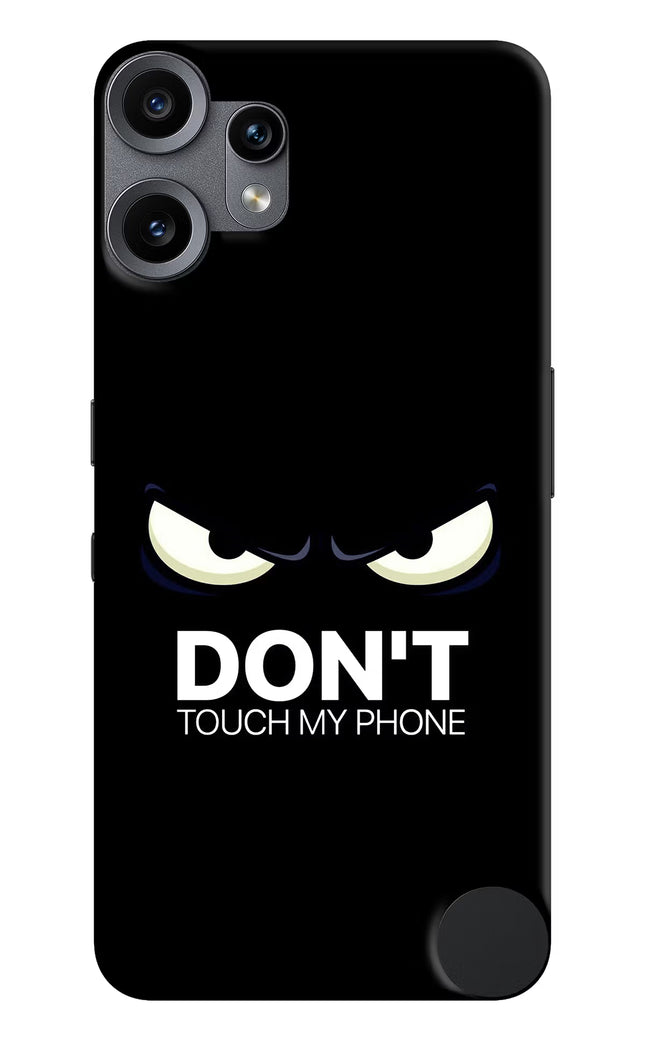 Don'T Touch My Phone CMF by Nothing Phone 2 Pro Hard Case Back Cover by Casekaro