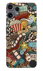 Cinema Abstract CMF by Nothing Phone 2 Pro Hard Case Back Cover by Casekaro