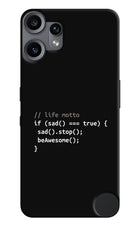 Life Motto Code CMF by Nothing Phone 2 Pro Hard Case Back Cover by Casekaro
