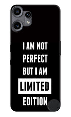 I Am Not Perfect But I Am Limited Edition CMF by Nothing Phone 2 Pro Hard Case Back Cover by Casekaro
