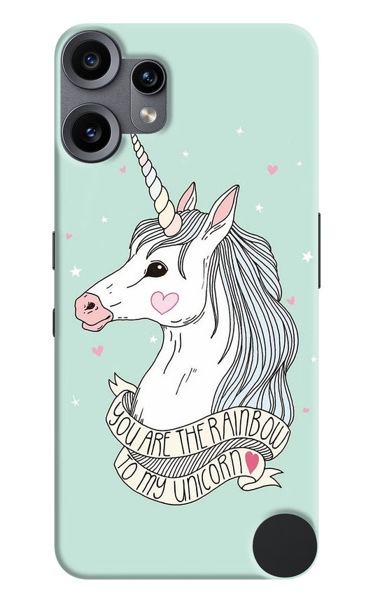 Unicorn Wallpaper CMF by Nothing Phone 2 Pro Back Cover