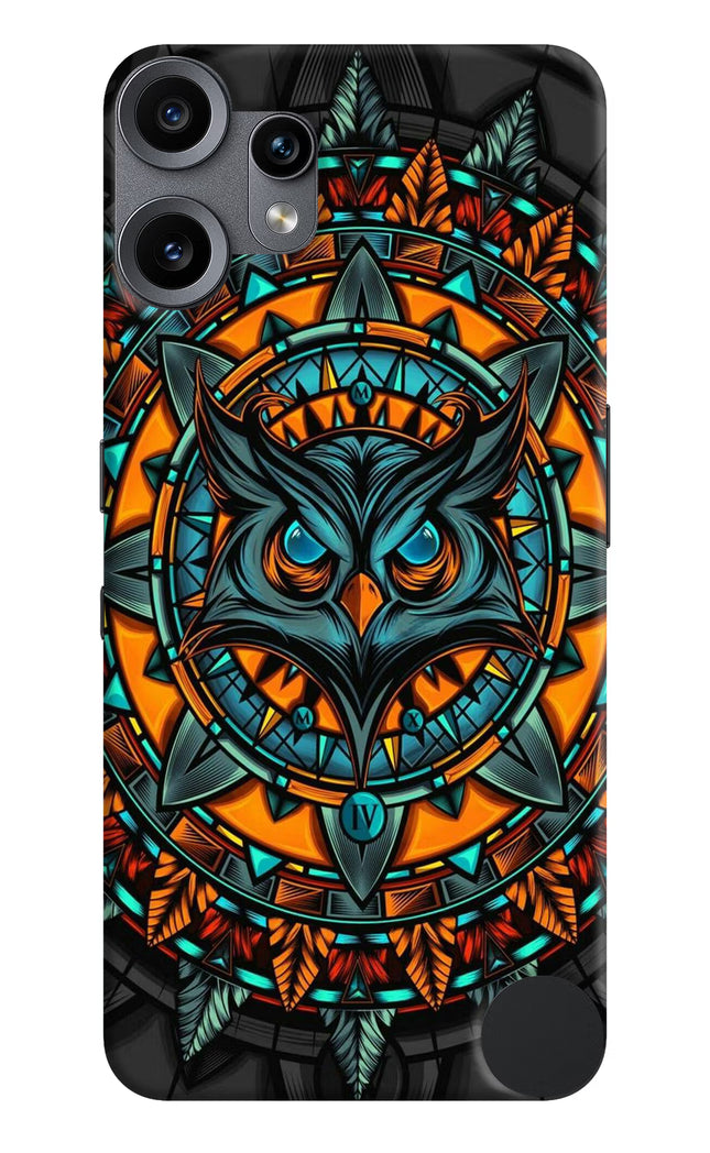 Angry Owl Art CMF by Nothing Phone 2 Pro Hard Case Back Cover by Casekaro