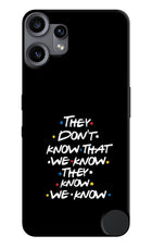 FRIENDS Dialogue CMF by Nothing Phone 2 Pro Hard Case Back Cover by Casekaro