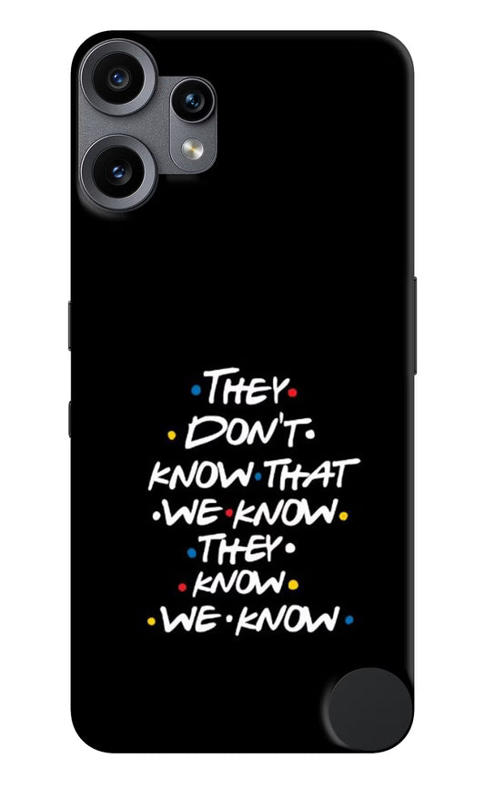 FRIENDS Dialogue CMF by Nothing Phone 2 Pro Back Cover