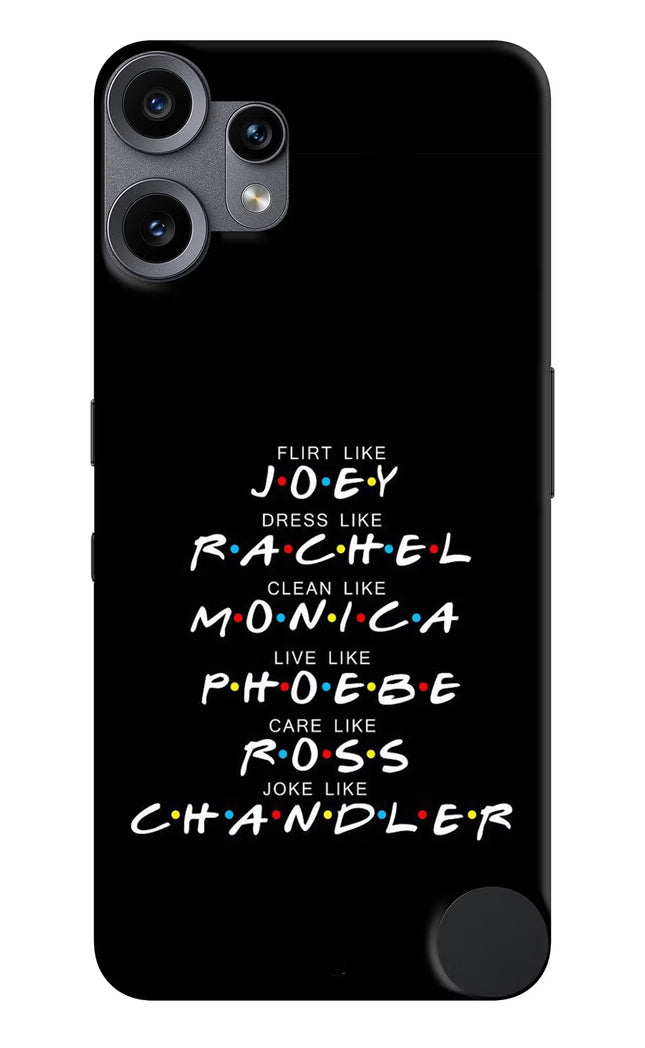 FRIENDS Character CMF by Nothing Phone 2 Pro Hard Case Back Cover by Casekaro