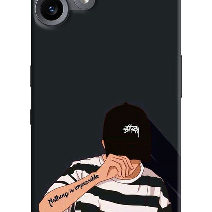 Aesthetic Boy CMF by Nothing Phone 2 Pro Hard Case Back Cover by Casekaro