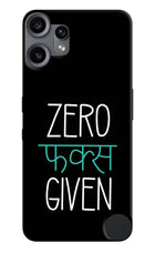 Zero Fucks Given CMF by Nothing Phone 2 Pro Hard Case Back Cover by Casekaro