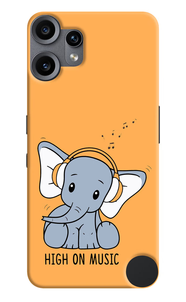 High On Music CMF by Nothing Phone 2 Pro Hard Case Back Cover by Casekaro