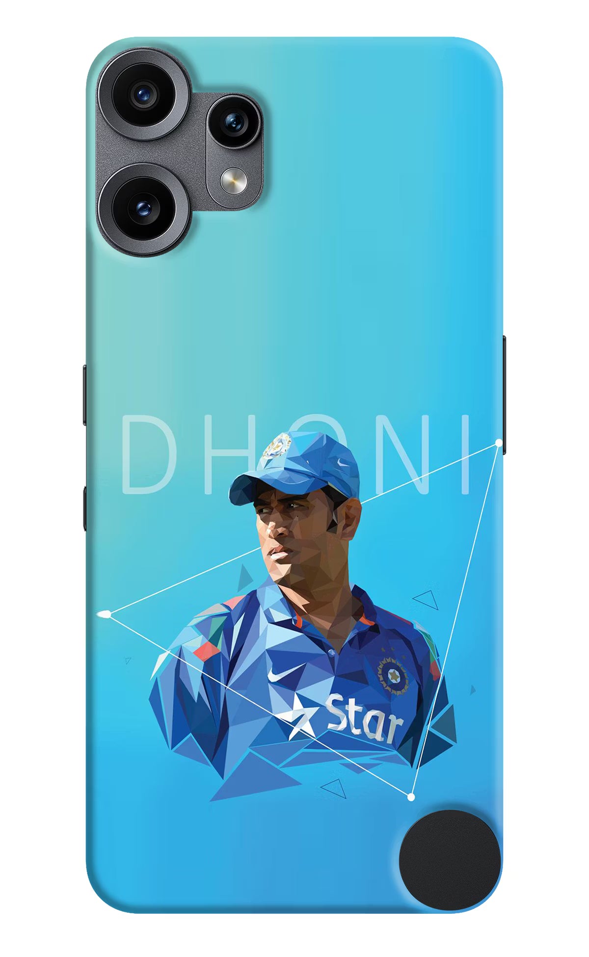 Dhoni Artwork CMF by Nothing Phone 2 Pro Back Cover