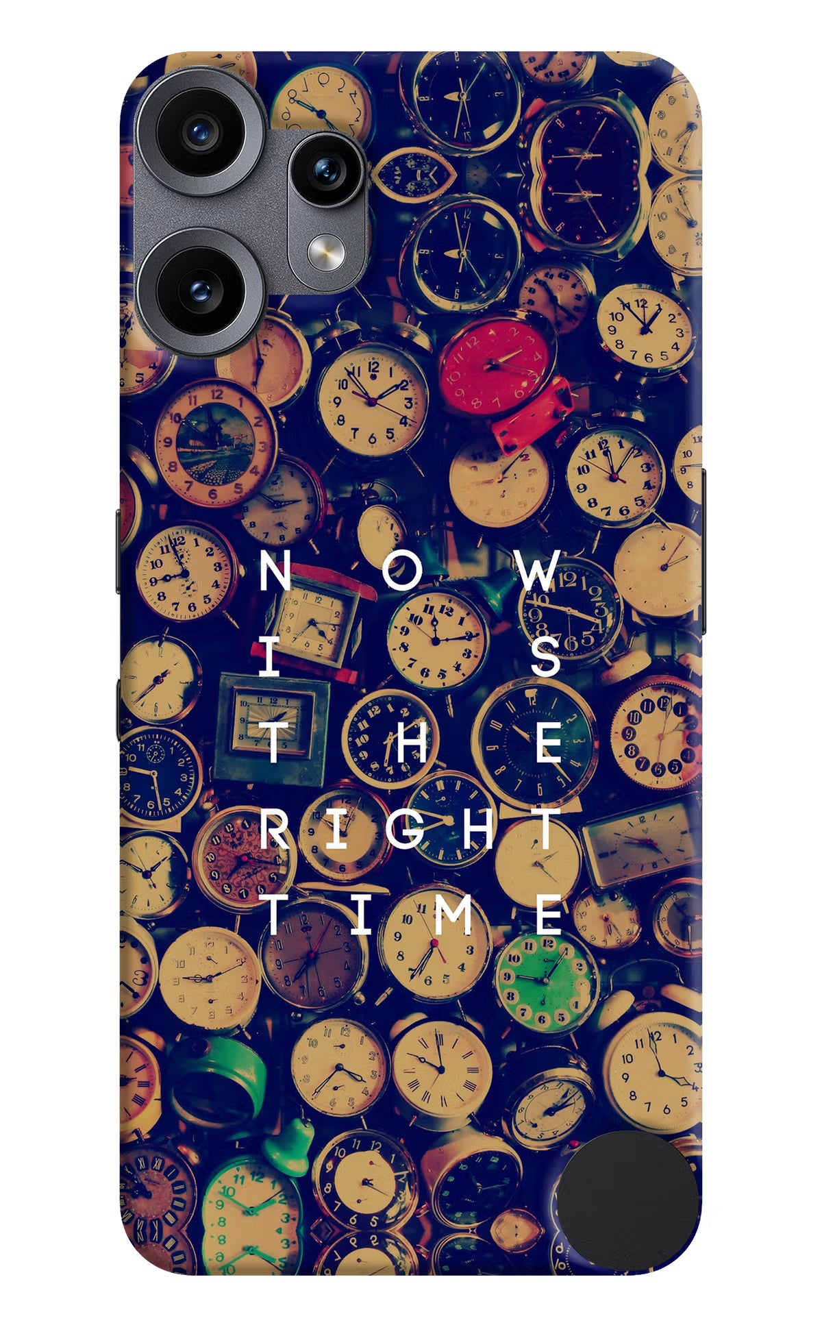 Now is the Right Time Quote CMF by Nothing Phone 2 Pro Back Cover