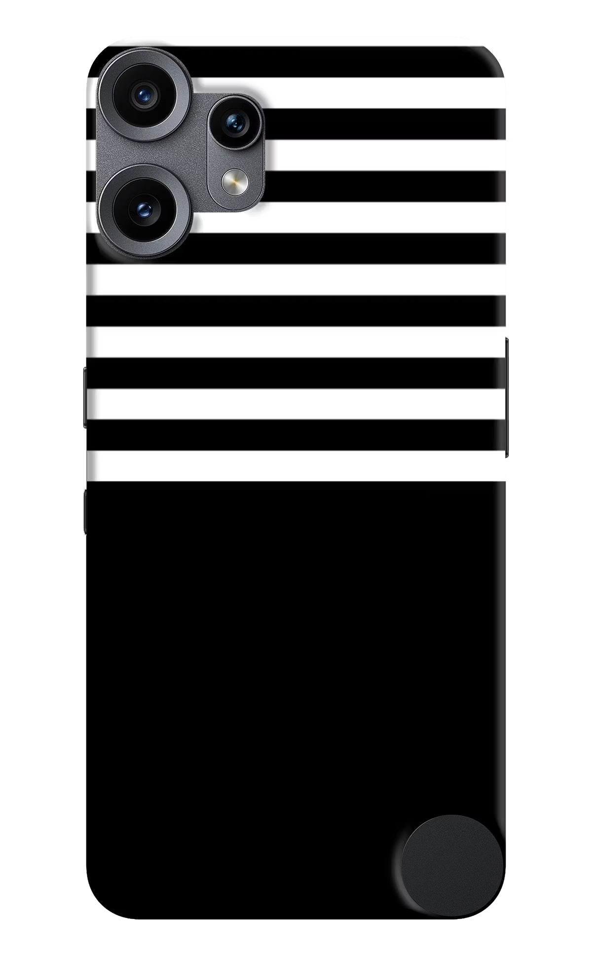 Black and White Print CMF by Nothing Phone 2 Pro Back Cover