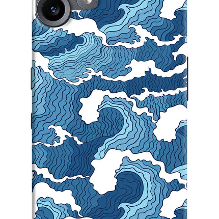Blue Waves CMF by Nothing Phone 2 Pro Hard Case Back Cover by Casekaro