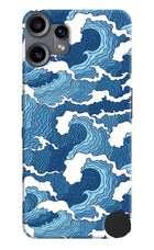 Blue Waves CMF by Nothing Phone 2 Pro Hard Case Back Cover by Casekaro