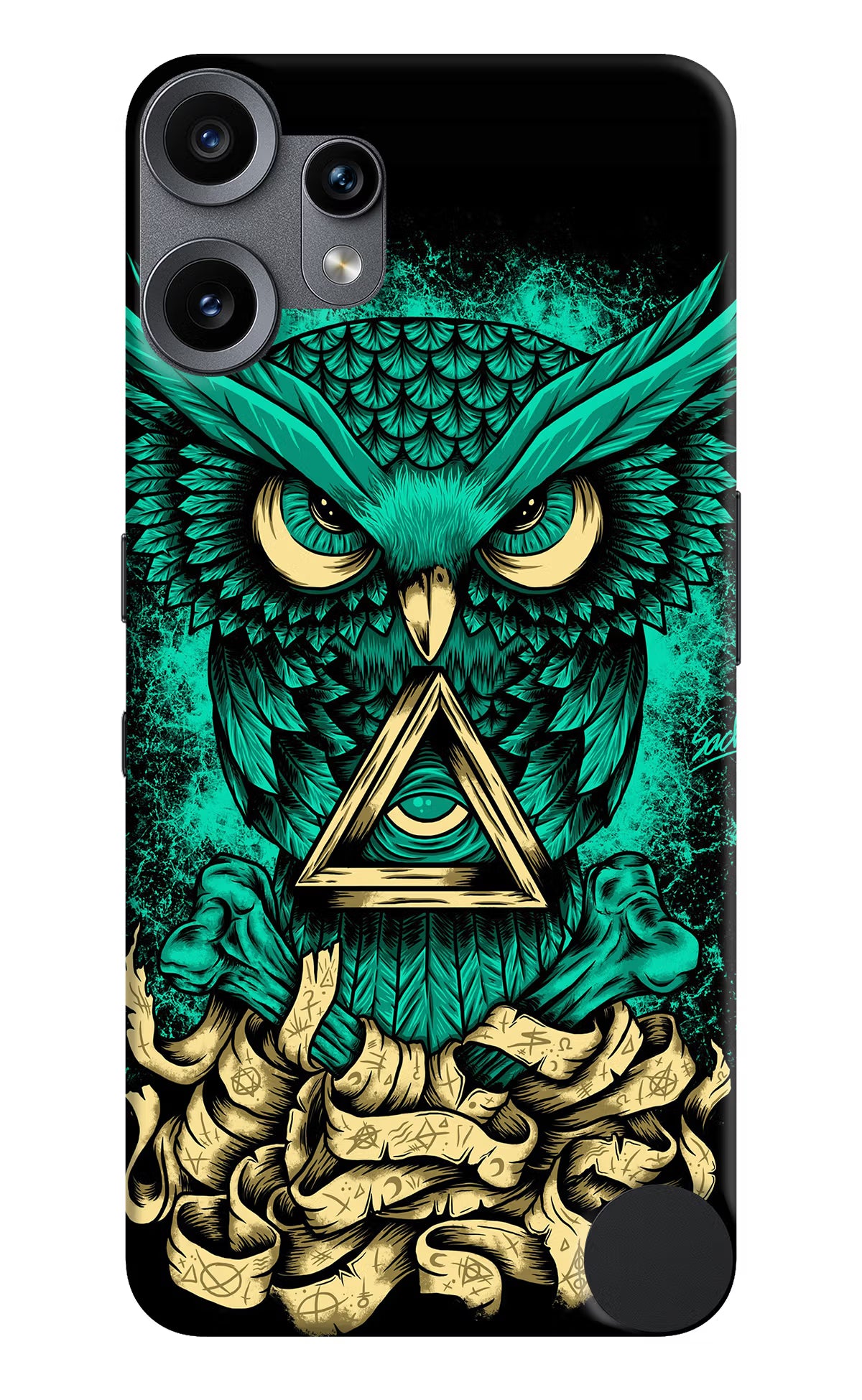 Green Owl CMF by Nothing Phone 2 Pro Back Cover